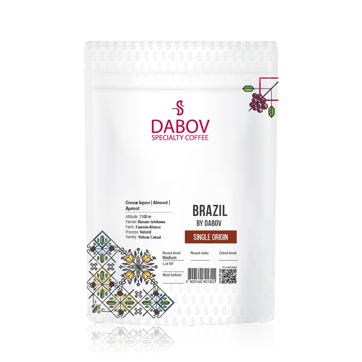 Спешълти кафе Brazil by DABOV Specialty Coffee